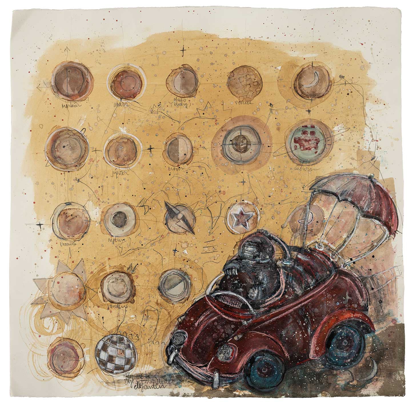 Mooncar av Anne Marie Johansen