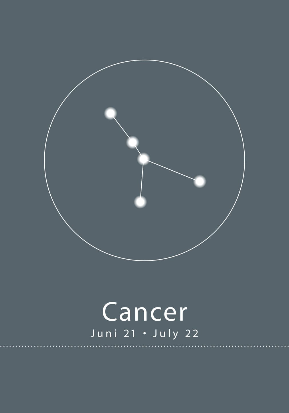 Stjärntecken - Cancer av Ten Valleys