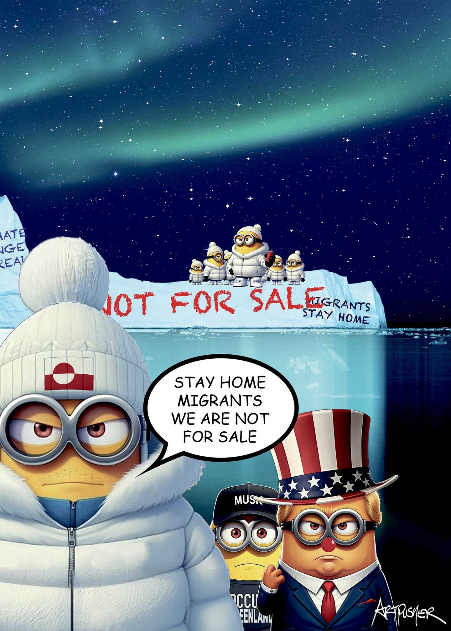Support Greenland av Artpusher