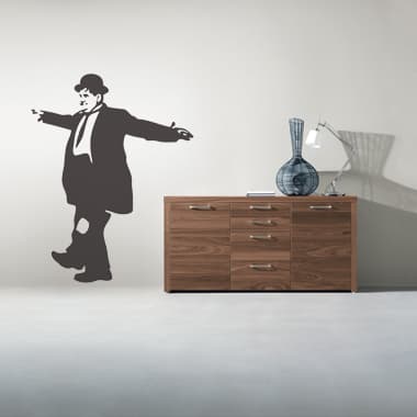 Halvan wallsticker av Jesper Haun, 78x100 cm