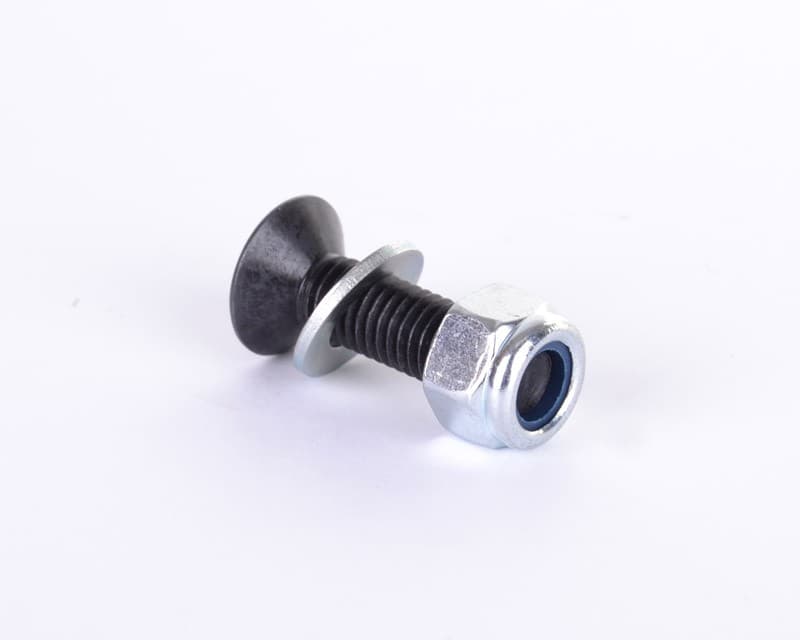 Bolt + låsemøtrik til skær / modskær på 6,5 hk flishugger - Primus Danmark