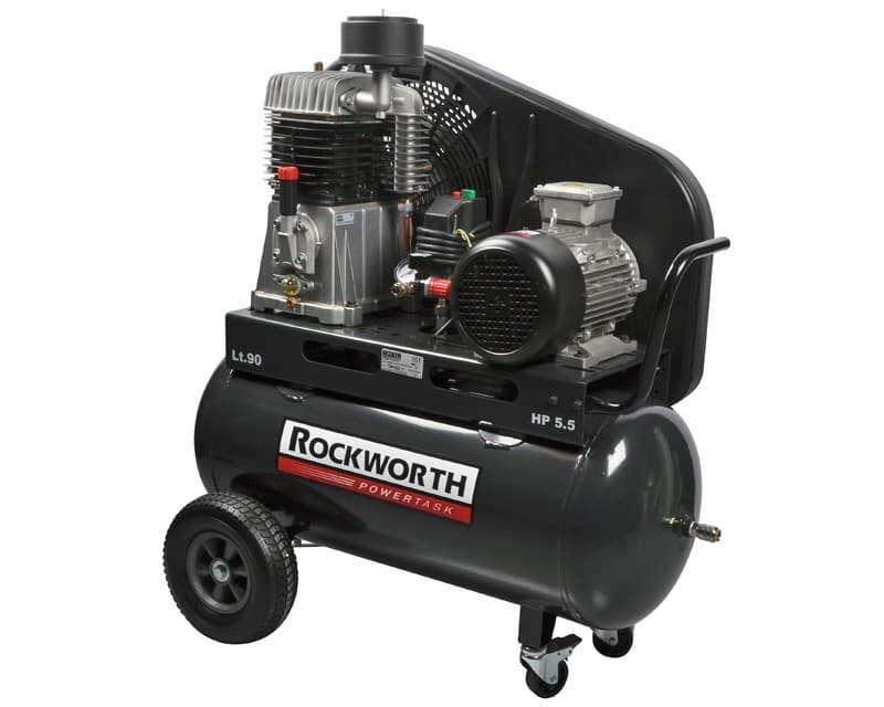 ROCKWORTH Kompressor 90 liter 5,5 hk - Primus Danmark