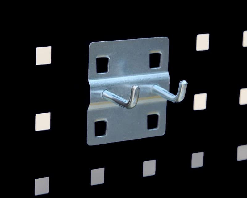 Krog - dobbelt - 50 mm - til hulplade (10 x 10 mm) + værkstedsvogn - Primus Danmark