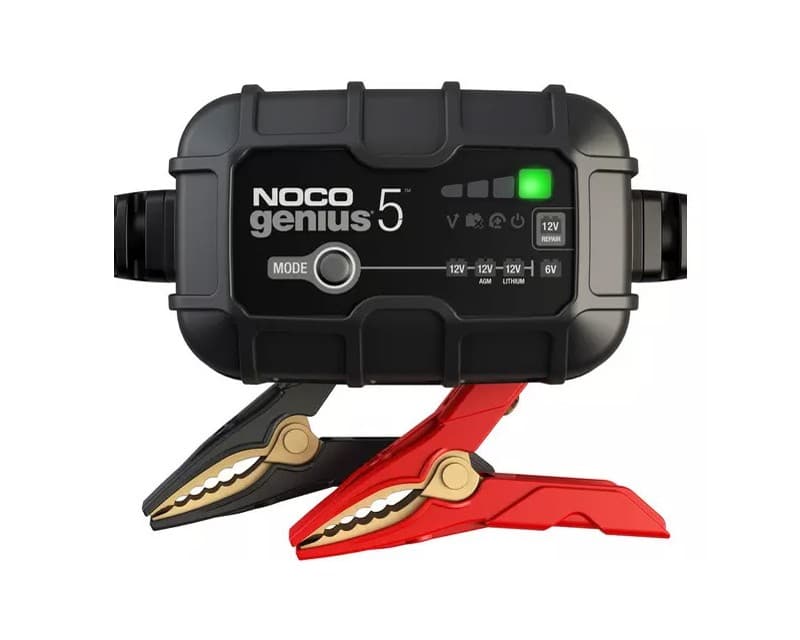 Impulslader/ batterilader Noco Genius 5 til 6 + 12 volt - Primus Danmark