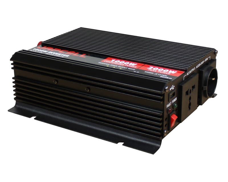 Japcell 1000/2000 watt Inverter DC 12V til AC 230V - Primus Danmark