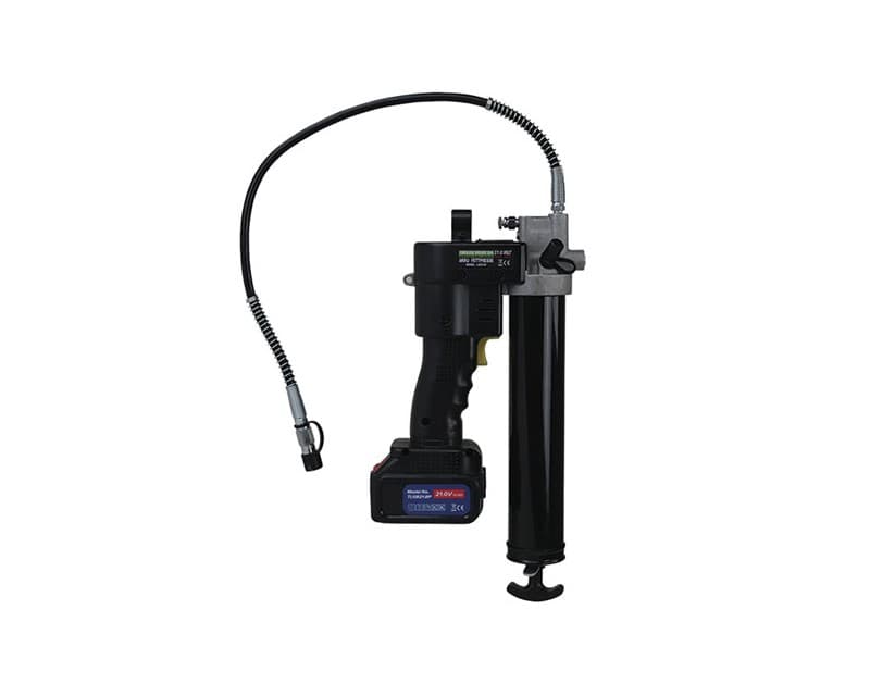 Fedtpresser med 2 stk. 21 volt batterier - Primus Danmark