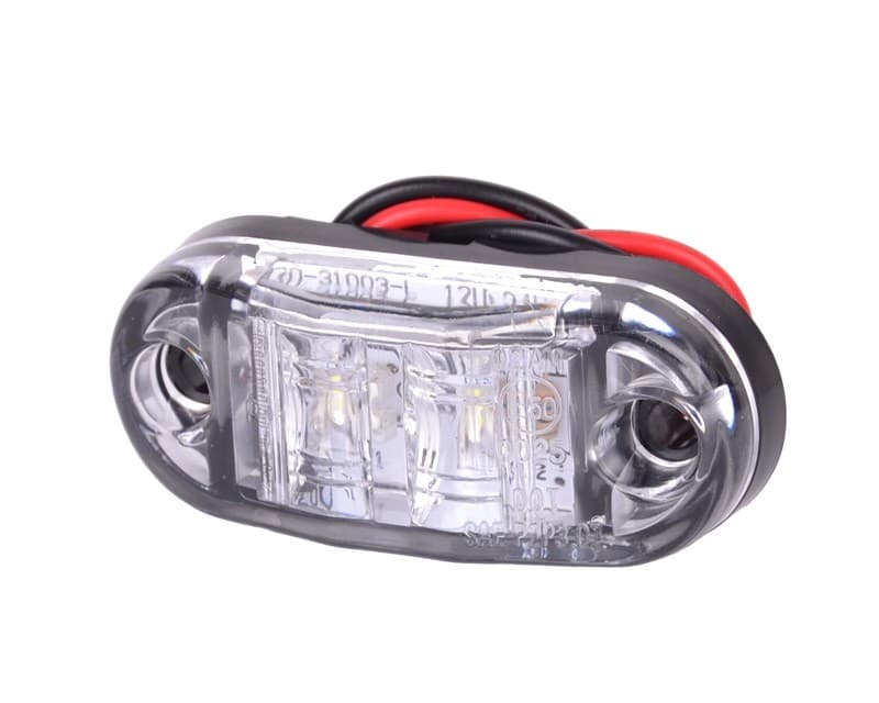 Positionslys - Hvid - 1 watt - 12/24 volt - Primus Danmark