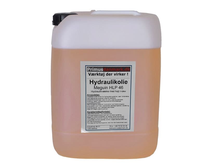 Hydraulikolie 20 liter - Primus Danmark