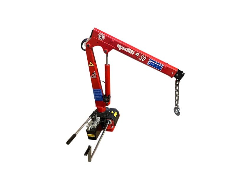 Maxilift Ladkran 1 - 2,5 meter - hydraulisk / manuel - Primus Danmark