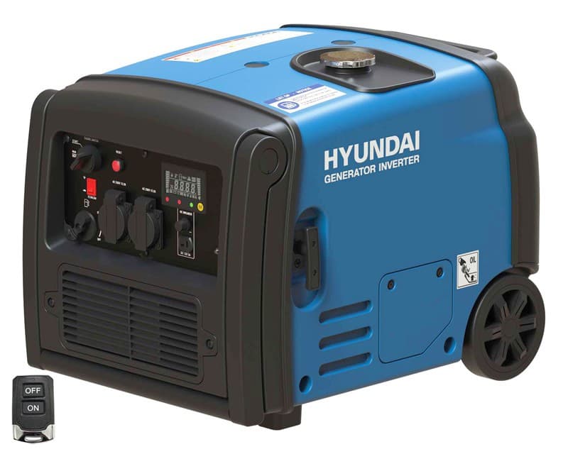 Hyundai Digital Generator 3200 watt - med fjernbetjening - Primus Danmark