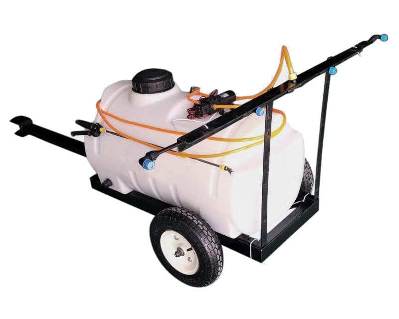 Havesprøjte med hjul og spredebom - 100 liter tank - Primus Danmark