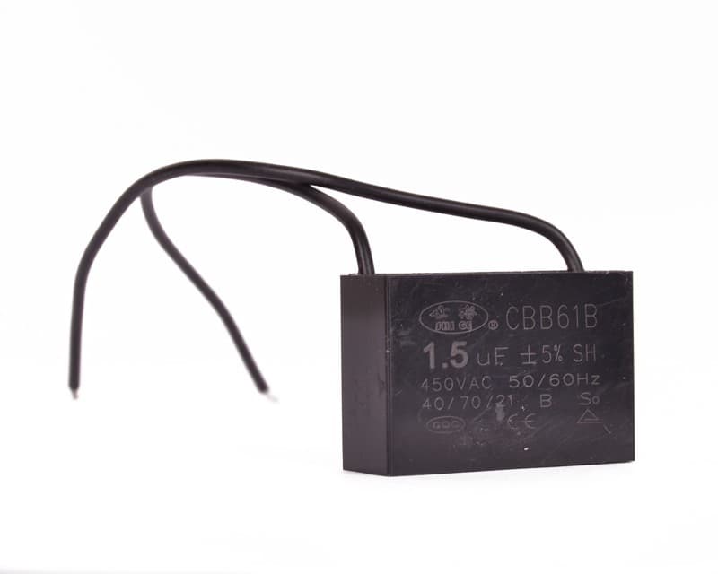 Kondensator - 1,5 UF - 450 VAC - 50/60 Hz - Primus Danmark