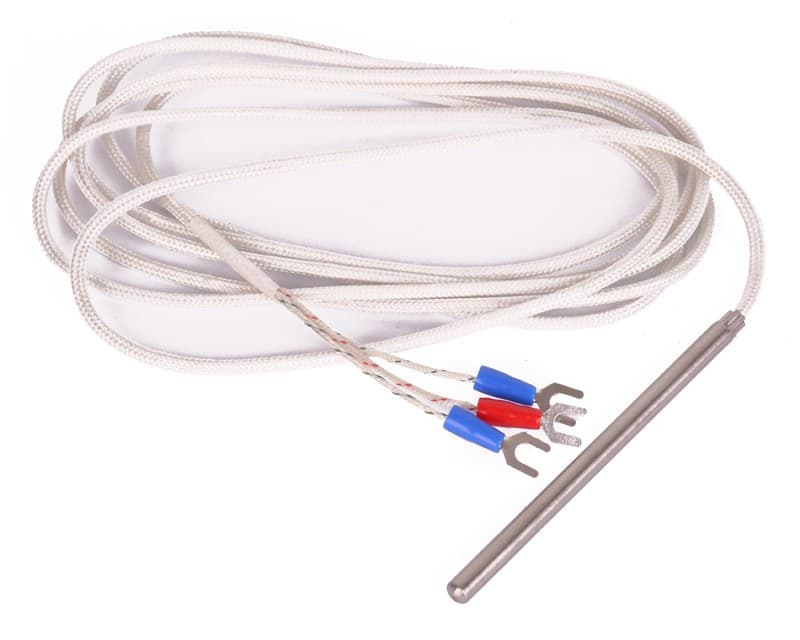 PT1000 Temperaturføler / Røggas sensor - 2,5 meter kabel - Primus Danmark