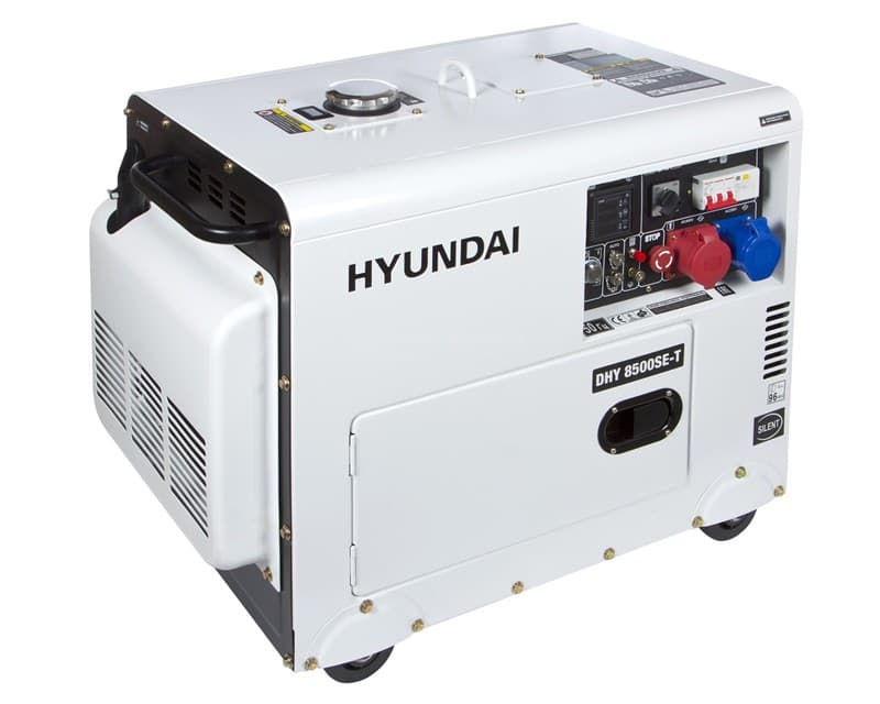 Hyundai Diesel Generator 7.000 watt - lydsvag - Primus Danmark
