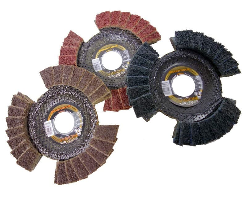 VLS Vision Lamelsliber / Flapskiver 125 mm - sæt med 3 stk - Primus Danmark