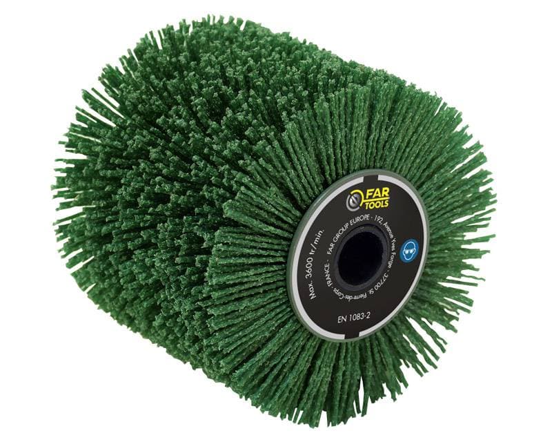 Plastik børste - korn 36 - til REX120 slibemaskine m. fl. - Primus Danmark