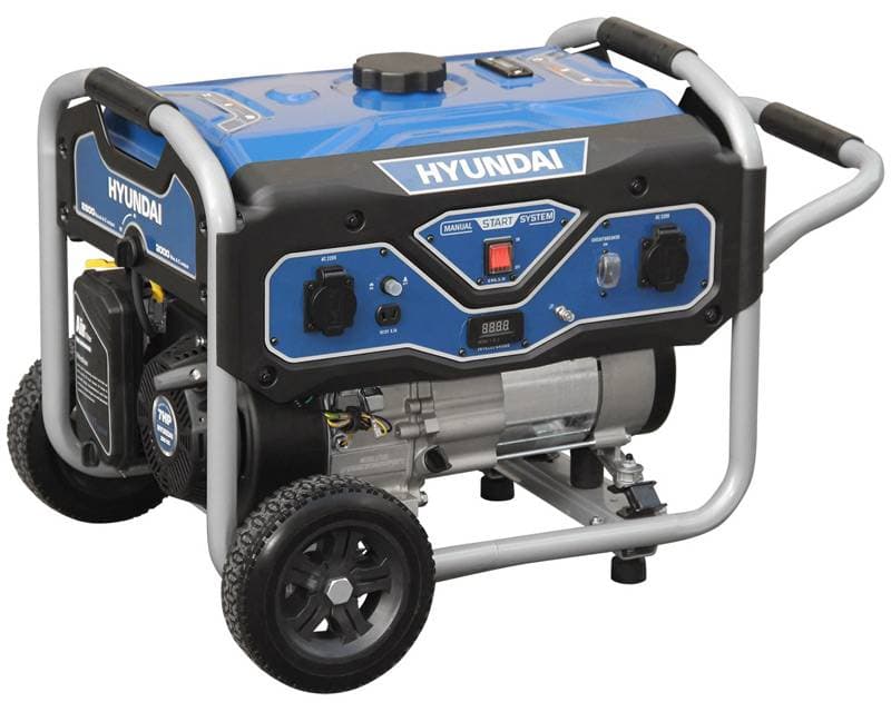 Hyundai Generator - 3000 watt - 230 volt - Primus Danmark