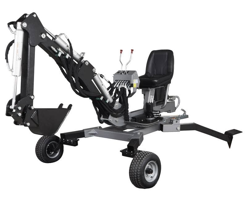 Minigraver med drejekrans og B&S 10 hk motor - Primus Danmark