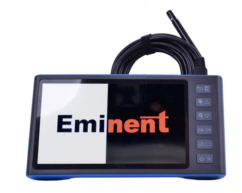 Inspektionskamera - 2 kameraer - 500 cm kabel - 7" skærm - Primus Danmark