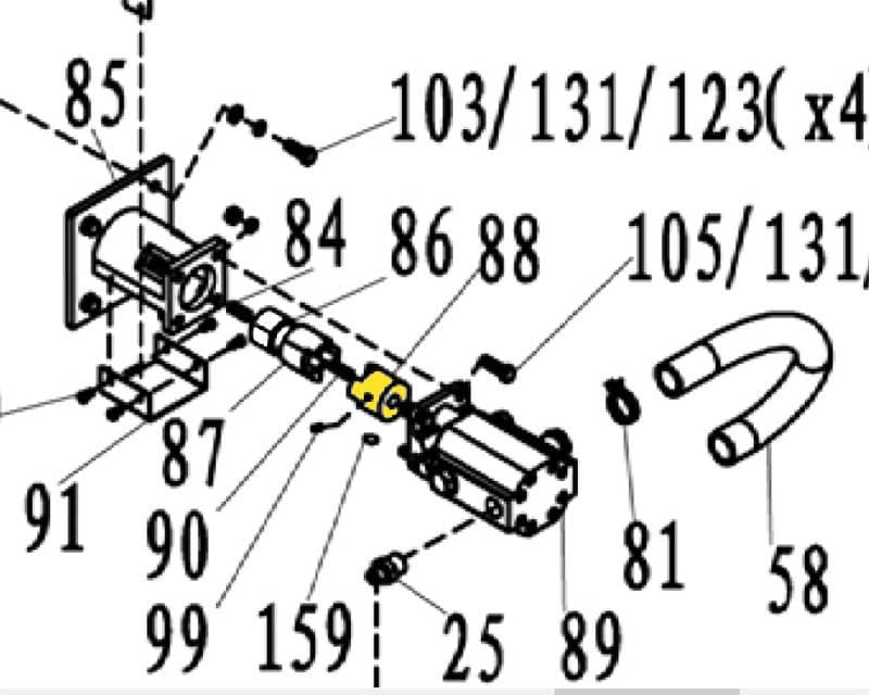 Klokobling - pumpedel - minigraver nr. 8008801 - Primus Danmark