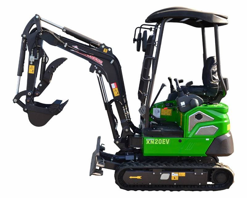 Minigraver - 2 tons - batteri - Primus Danmark