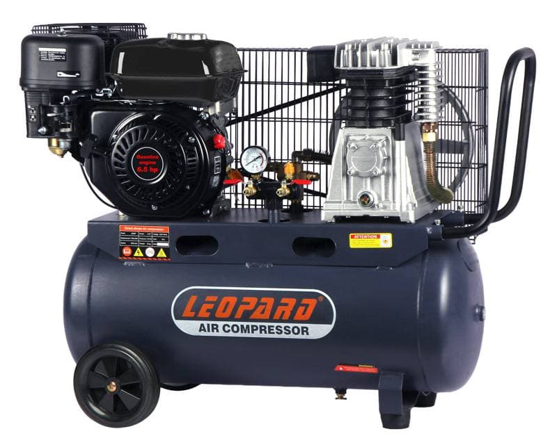 Kompressor 50 liter 6,5 hk benzin - Primus Danmark
