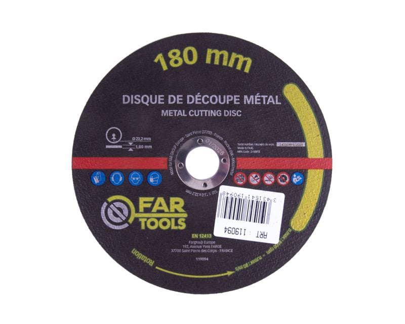 180 mm skæreskive til metal kapsav - Primus Danmark