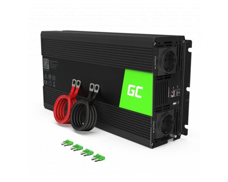 3000/6000 watt Inverter DC24 volt  til AC 230 volt - Ren sinus - Primus Danmark