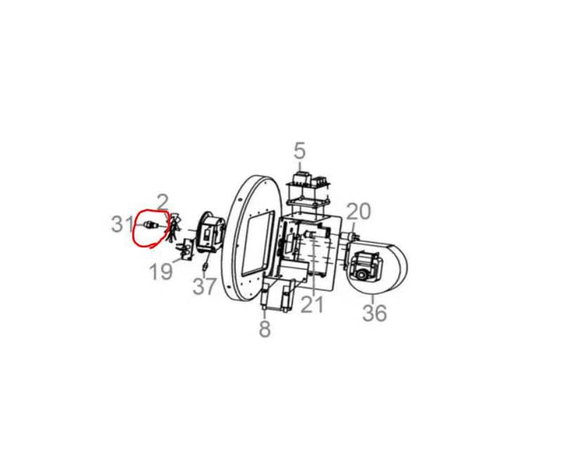 Dyse til Infrarød Varmekanon nr. 8005728 _ - Primus Danmark