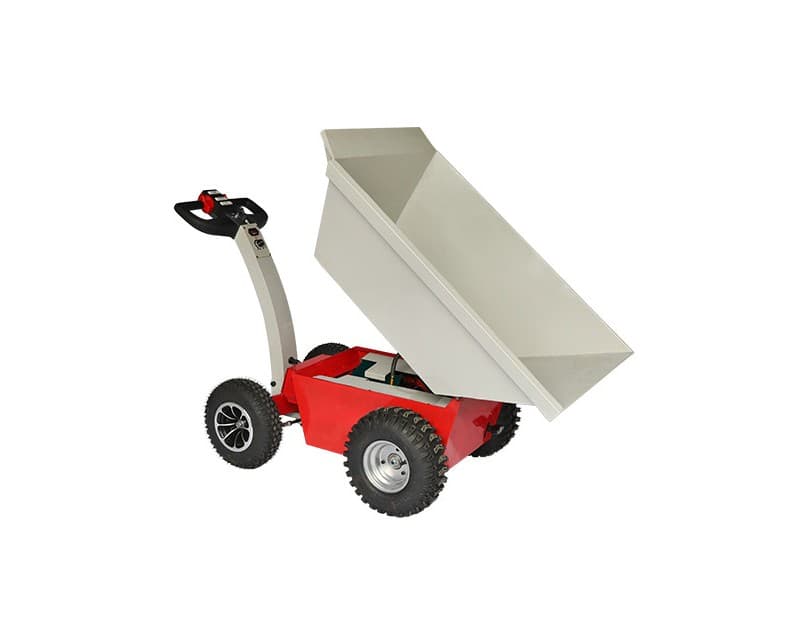 Elektrisk motorbør / Trillebør med 2 x 33 Ah batteri - Primus Danmark