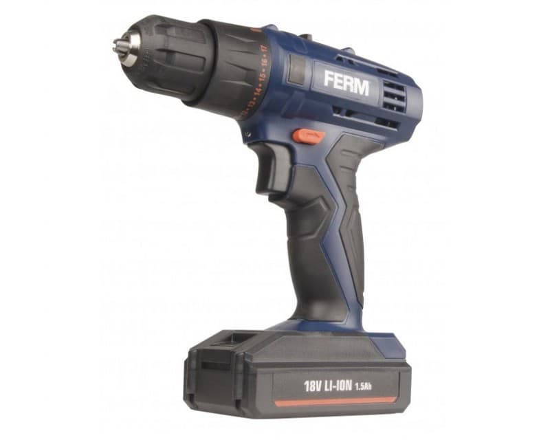 FERM akku Boremaskine 18 volt Li-ion - Primus Danmark
