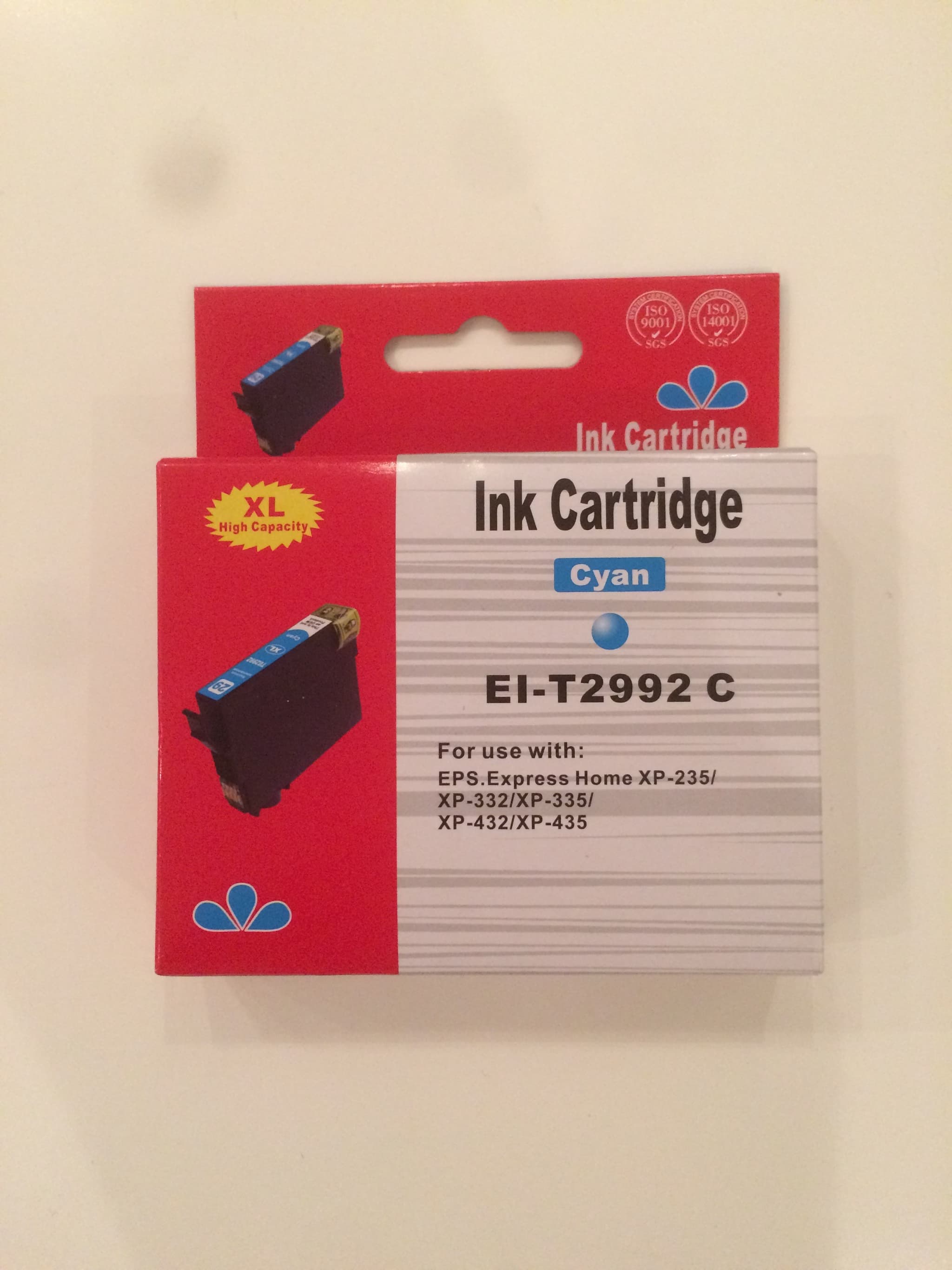 Epson 29XL C, Kompatibel Blækpatron T2992