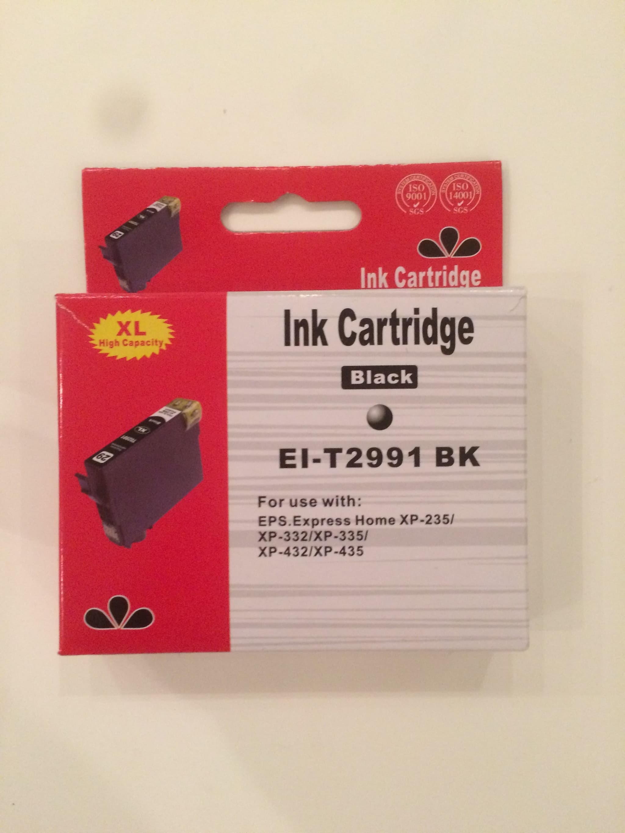 Epson 29XL BK, Kompatibel Blækpatron T2991