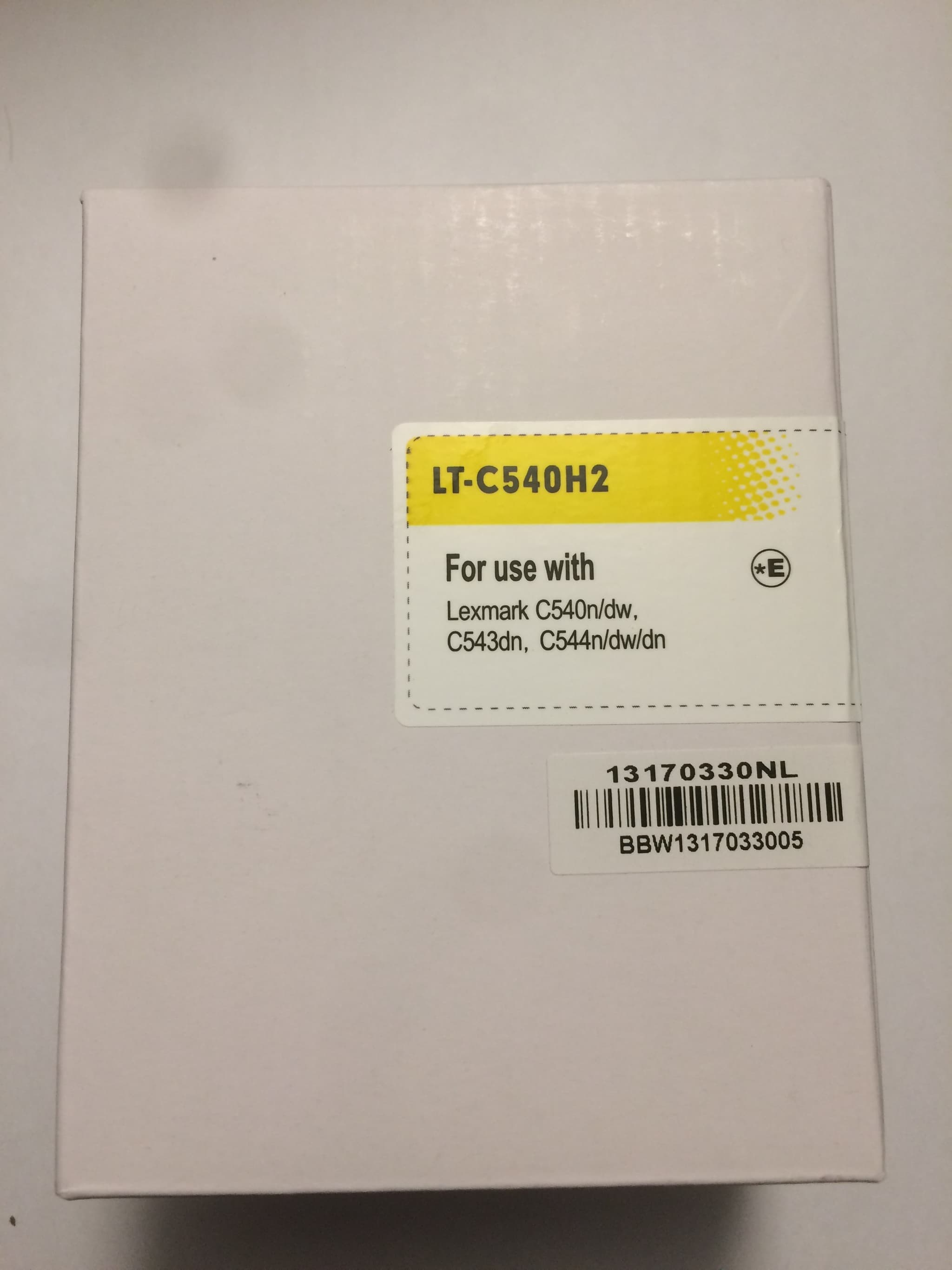 C540H1YG, Yellow Kompatibel Toner