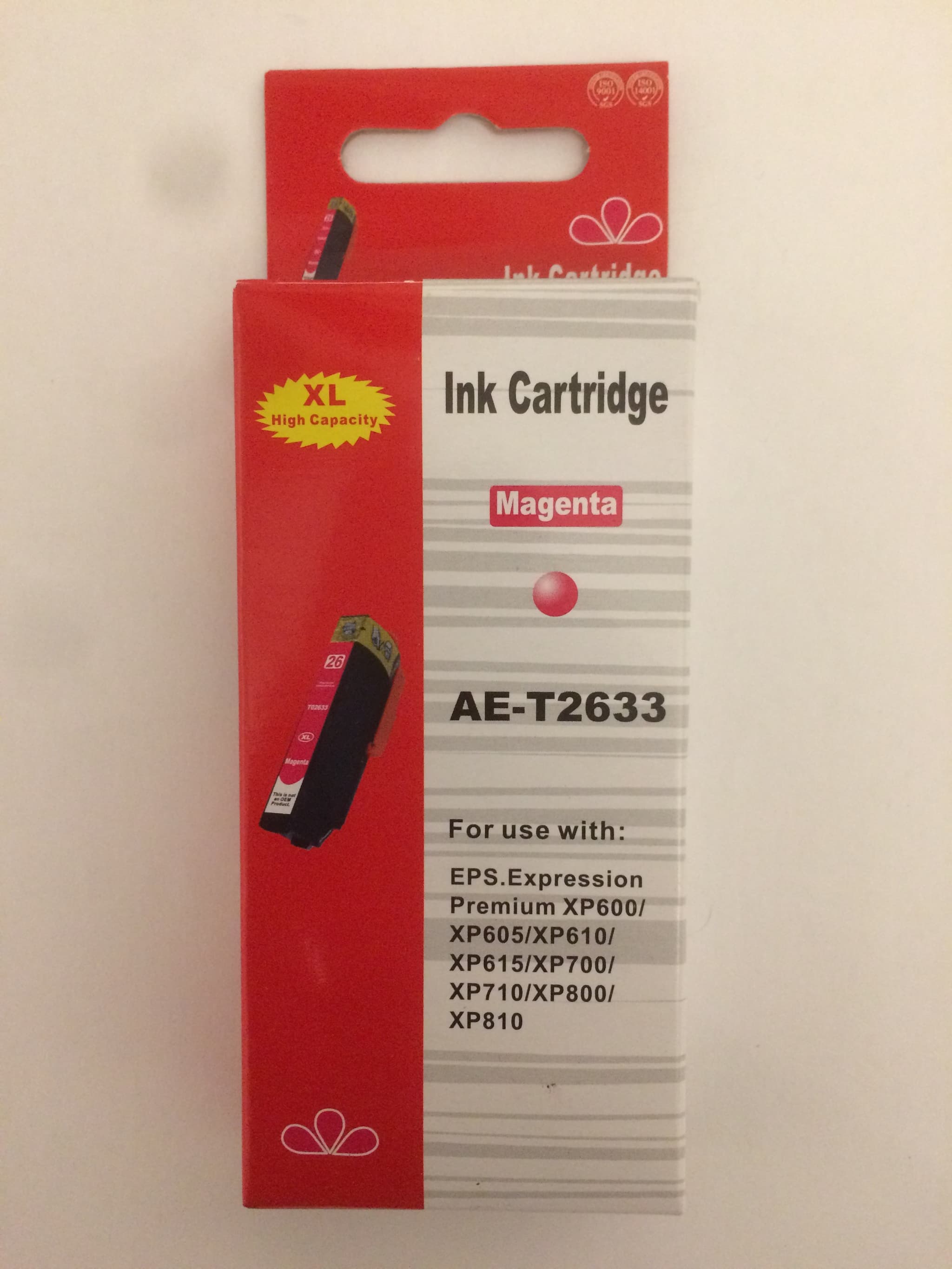 Epson 26XL M, Kompatibel Blækpatron T2633