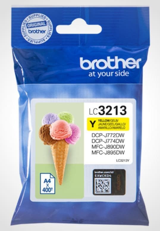 Brother LC3213 Y, Original patron