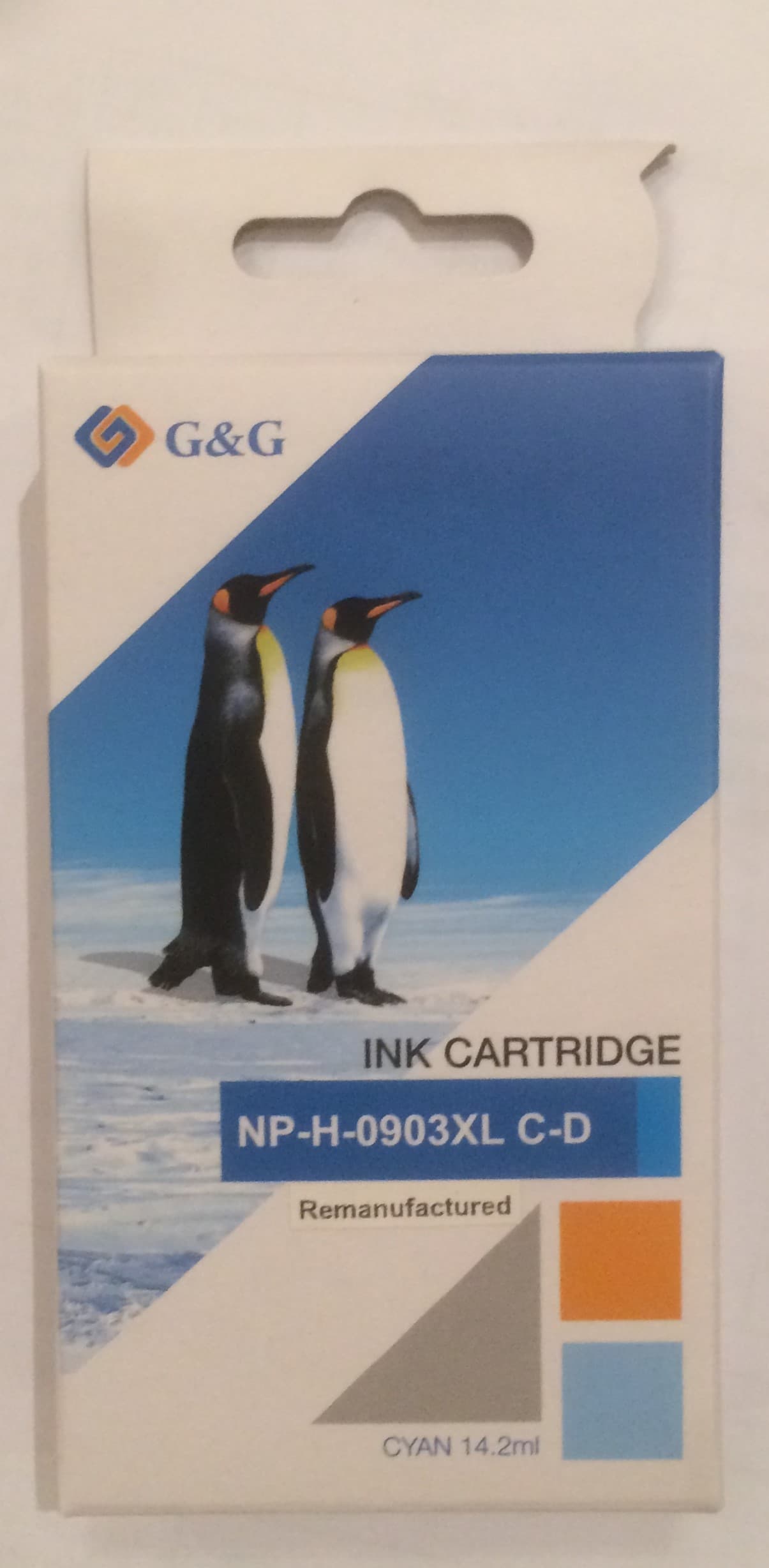 HP 903XL C, Kompatibel Blækpatron