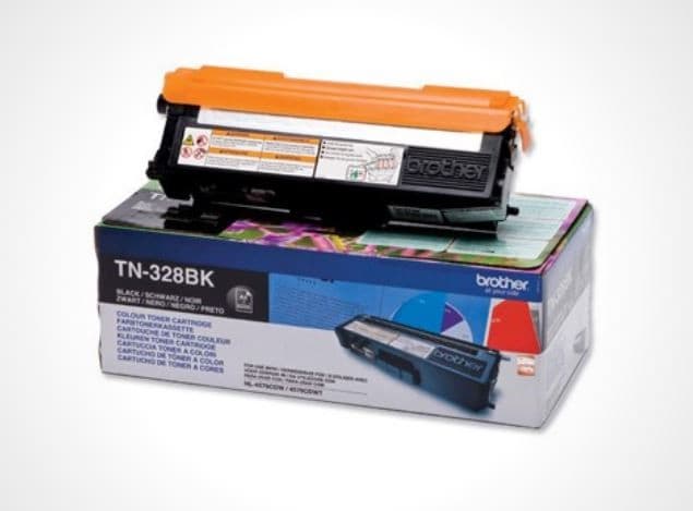 Brother TN 328 BK, Original toner