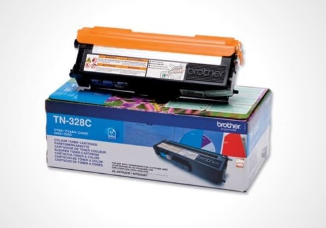 Brother TN 328 C, Original toner
