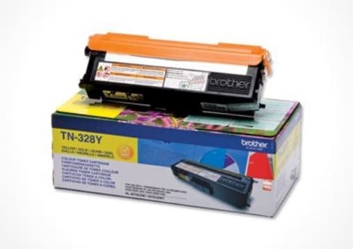 Brother TN 328 Y, Original toner