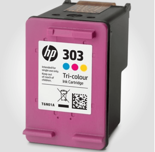 HP 303 CMY, Original blækpatron