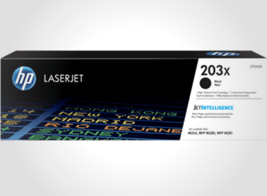 HP 203X CF540X BK, Original toner