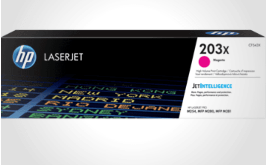 HP 203X CF543X M, Original toner