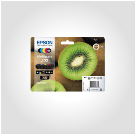 Epson 202 Multipack 5 stk. (BK,Ph.BK,C,M,Y), Originale patroner