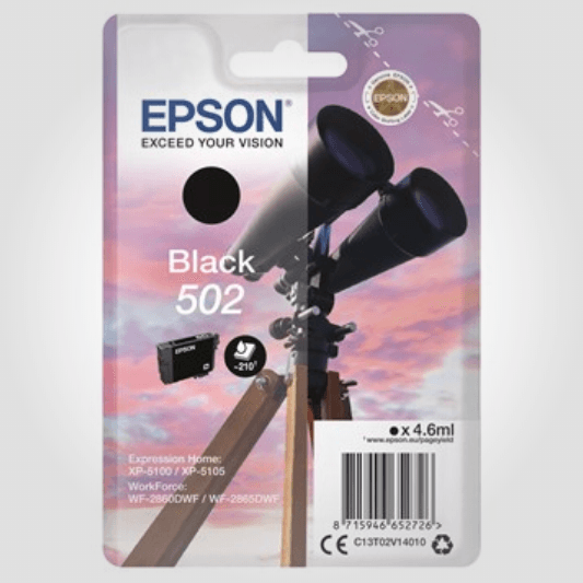 Epson 502 BK, Original patron