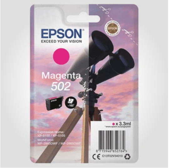 Epson 502 M, Original patron