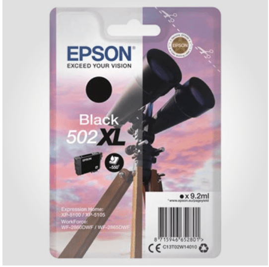 Epson 502XL BK, Original patron