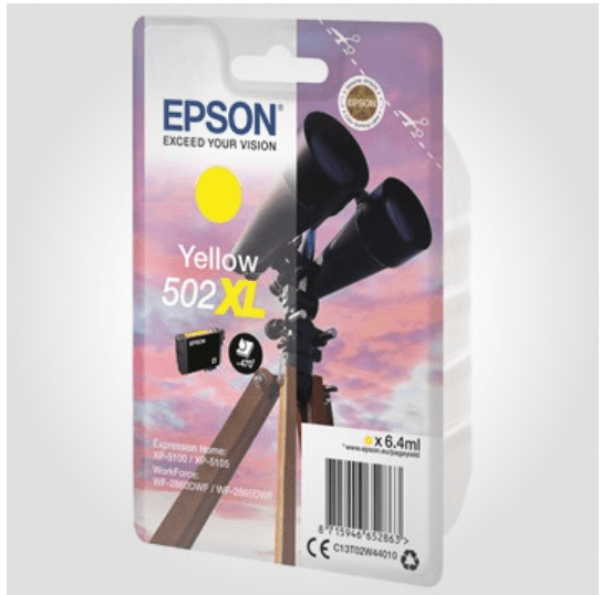 Epson 502XL Y, Original patron