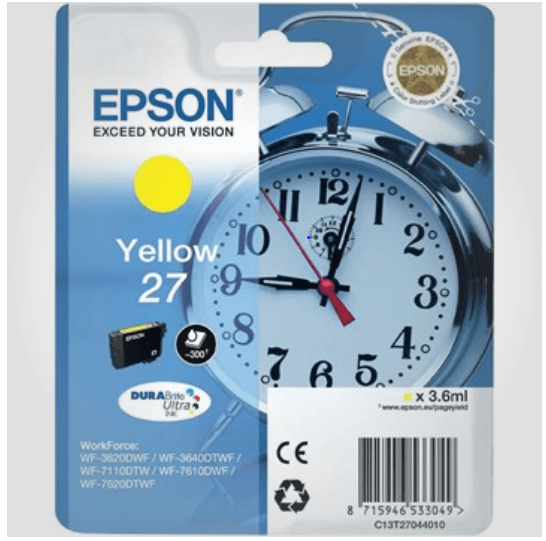 Epson 27 Y, Original printerpatron
