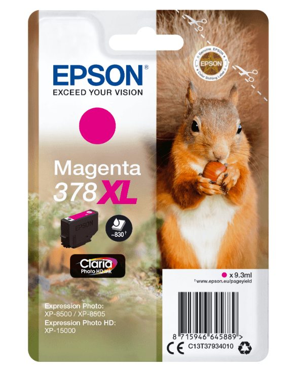 Epson 378XL M, Original patron